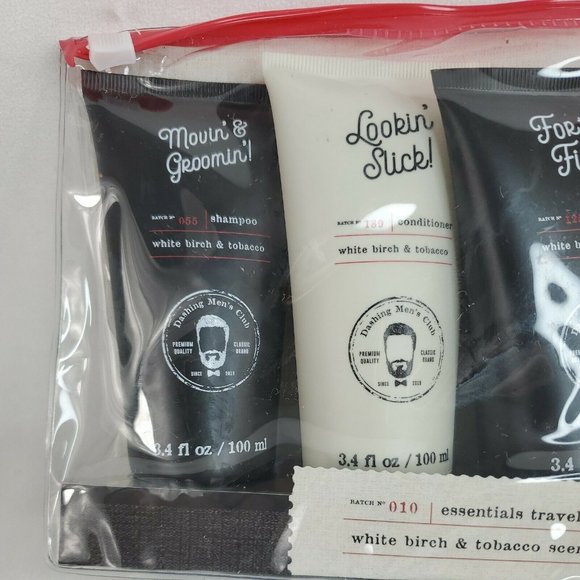 Tri-Costal Dashing Men's Club Shampoo, Conditioner, Body Wash & Lotion Set New - Picture 3 of 8